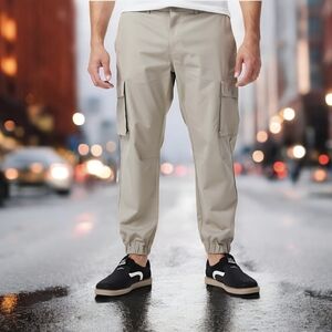 Tretorn Men's Beige Cargo Pants